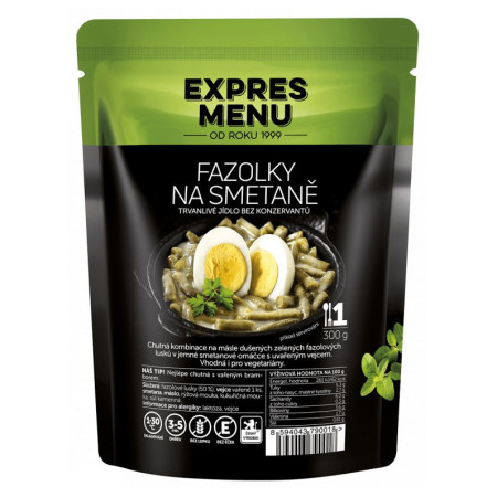 Hotové jedlo Expres menu Fazuľky na smotane