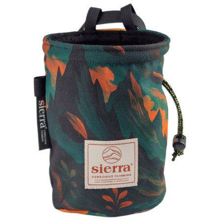 Vrecko na magnézium SIERRA Climbing Element Series zelená/oranžová