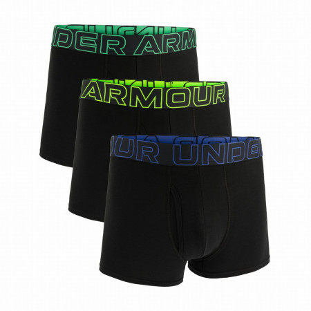 Pánske boxerky Under Armour M UA Perf Cotton 3in čierna/modrá BLK