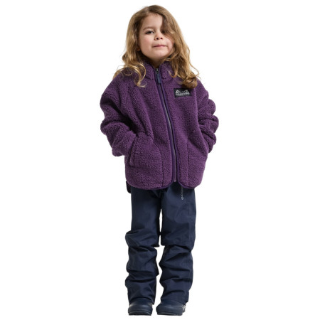 Detská mikina Didriksons Gibbs Kids Fullzip 2 Northen Purple