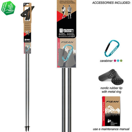 Nordic Walking palice Fizan NW Carbon Pro Impulse