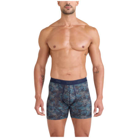 Pánske boxerky Saxx Quest Quick Dry Mesh Boxer Brief Fly 2Pk