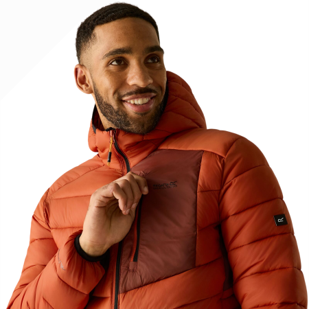 Pánska hybridná bunda Regatta Hooded Leedre Hybrid