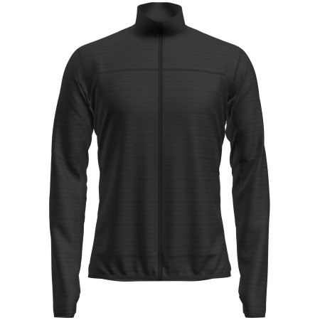 Pánska funkčná mikina Icebreaker Men Merino Blend 300 RealFleece™ Descender LS Zip čierna Black