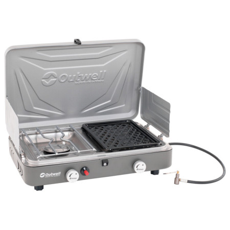 Plynový varič Outwell Jimbu Stove sivá Silver Grey