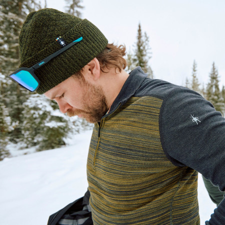 Pánske funkčné tričko Smartwool M Classic Thermal Merino Base Layer 1/4 Zip