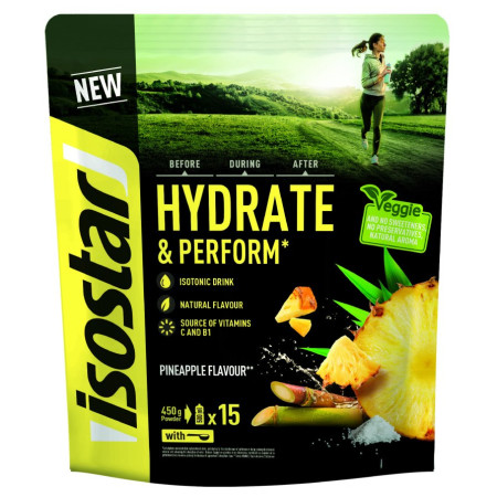 Izotonický prášok Isostar Hydratácia & Výkon 450 g