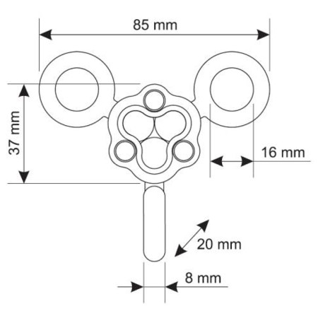 Pracovný obrtlík Camp Gyro