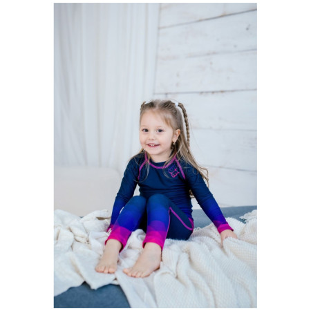 Detské legíny WAMU Mozaika purple