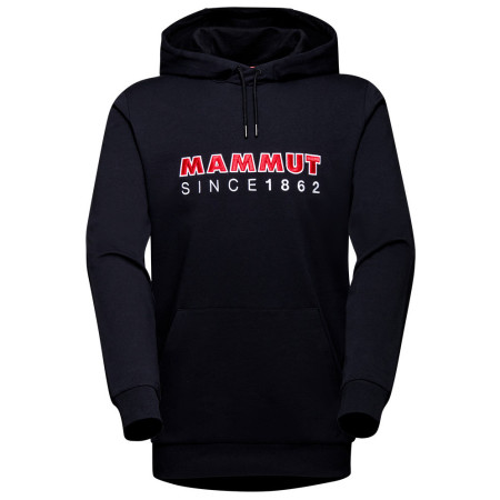 Pánska mikina Mammut ML Hoody Men Logo čierna black-spicy