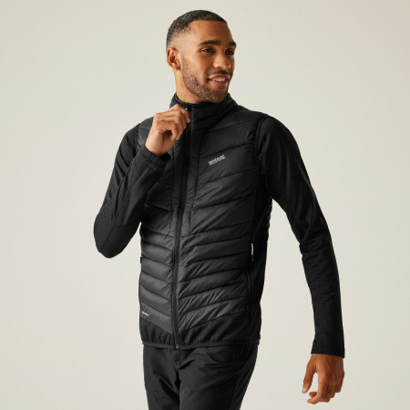 Pánska vesta Regatta Leedre Hybrid B/W