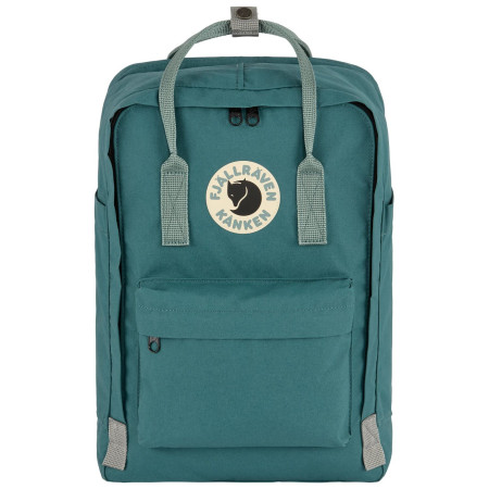 Batoh Fjällräven Kånken Koncept Laptop 15" čierna Black Oak-Rowan Red