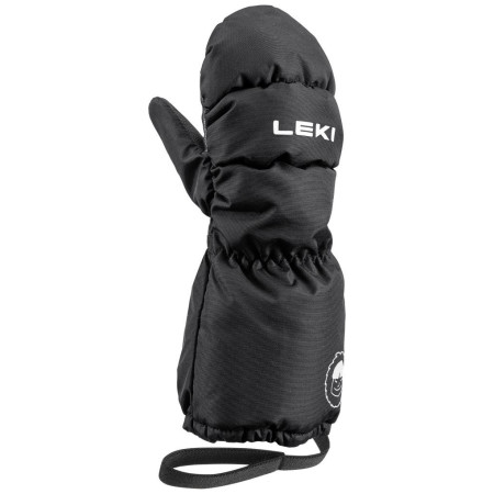 Lyžiarske rukavice Leki Little Eskimo Mitt Long čierna