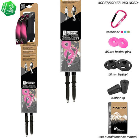 Trekové palice Fizan Compact Tech