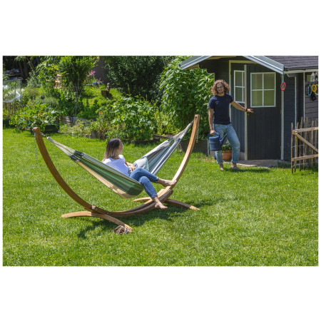 Hojdacia sieť La Siesta Modesta Single Stripes Olive