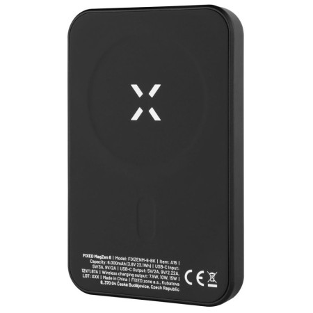 Bezdrôtová powerbanka FIXED MagZen s bezdrôtovým nabíjaním