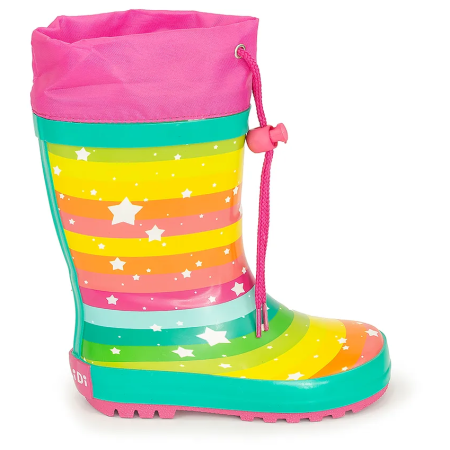 Detské gumáky Pidilidi Rainbow mix1 mix barev