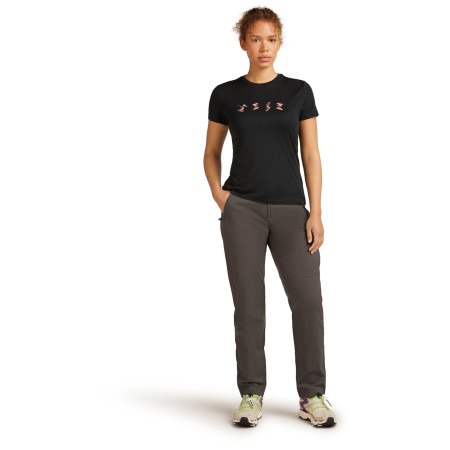 Dámske tričko Icebreaker Women Merino 150 Tech Lite SS Tee Snow Day