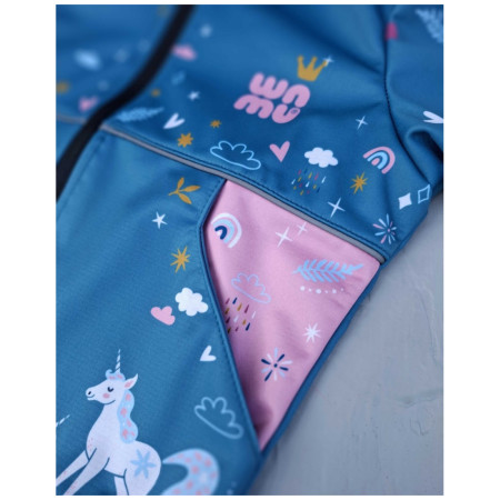 Detská bunda WAMU Jednorožci