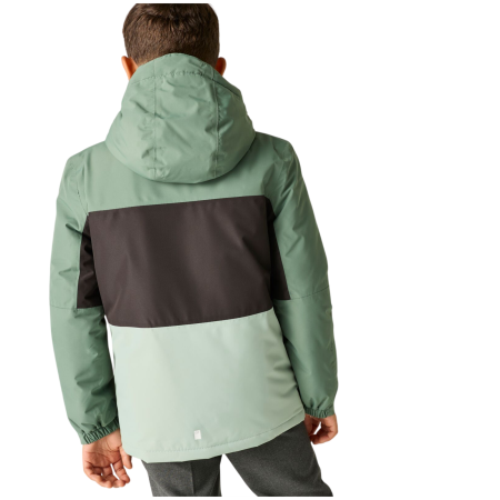 Detská zimná bunda Regatta Beamz Dark Forest/Glacier Green