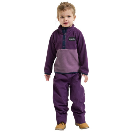 Detská mikina Didriksons Monte Kids Half Bu 6 Northen Purple