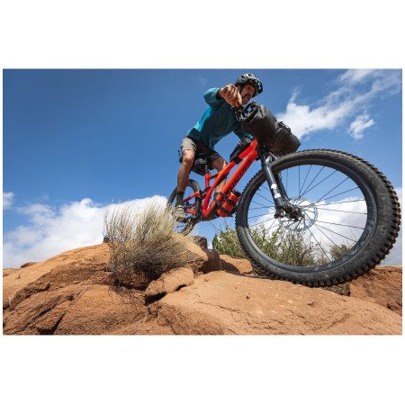 Nerezová fľaša Klean Kanteen Wide w/Wide Loop Cap - brushed stainless 1182 ml