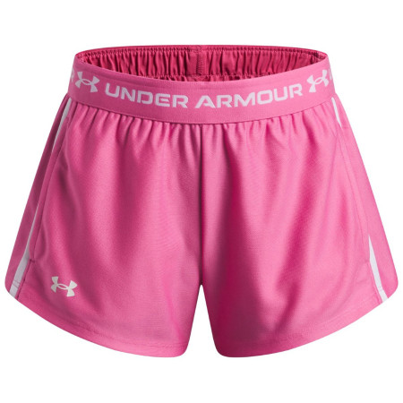 Detské kraťasy Under Armour G Tech Play Up Short Pink Frenzy