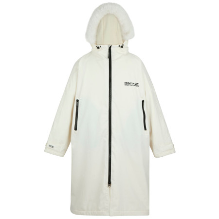 Nepremokavý kabát Regatta Adult Waterproof Changing Robe Pro biela GardeWhite