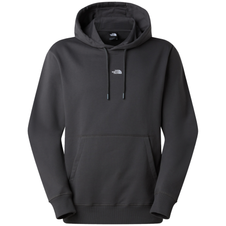 Mikina The North Face U Essential Light Relaxed Hoodie čierna ANTHRACITE GREY