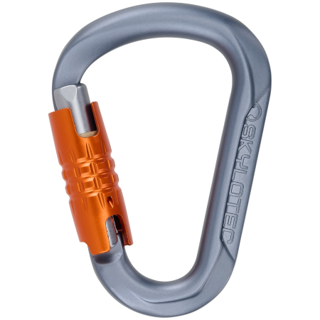 Karabína Skylotec Tondo TG (triplex gate) sivá/oranžová Anthracite/Orange