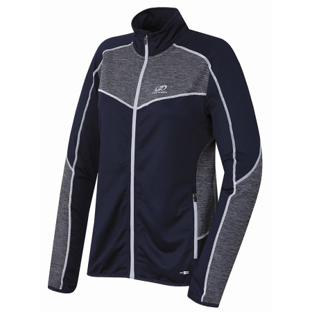 Dámska mikina Hannah Victoria modrá/sivá NightSky/LightGrayMel