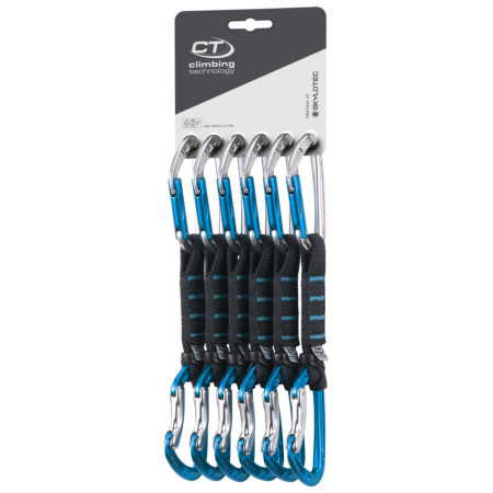 Sada expresiek Climbing Technology Aerial PRO set 12 cm DY 6 ks strieborná/modrá