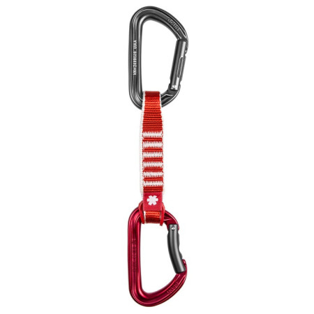 Sada expresiek Ocún HAWK QD ZOOM PA 15/22 mm 12 cm 6-pack červená