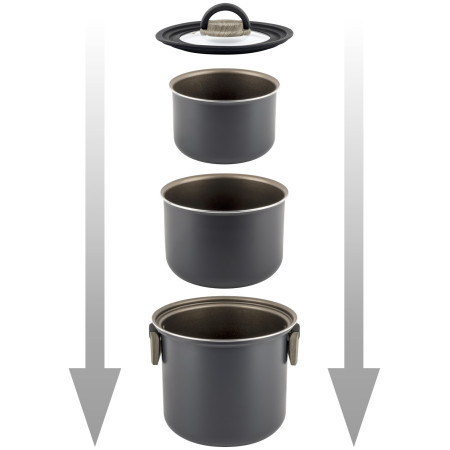 Sada hrncov Brunner Torralta Ø 20 cm