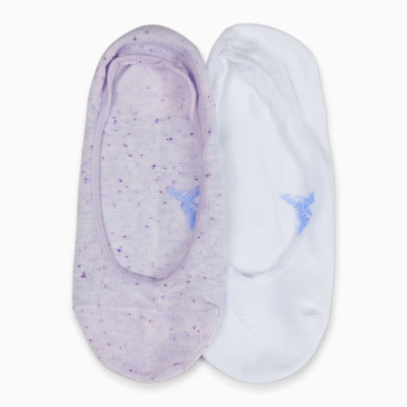 Dámske ponožky Puma Women Footie 2P fialová purple