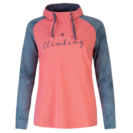 Dámska mikina Rafiki Estrella ružová/sivá faded rose