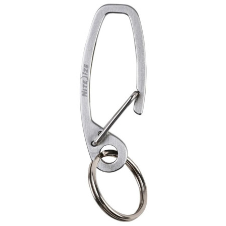 Kľúčenka Nite Ize Deep Pocket Key strieborná
