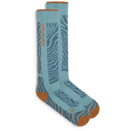 Dámske ponožky Icebreaker Women Merino Blend Ski+ Medium OTC Mountain Contour