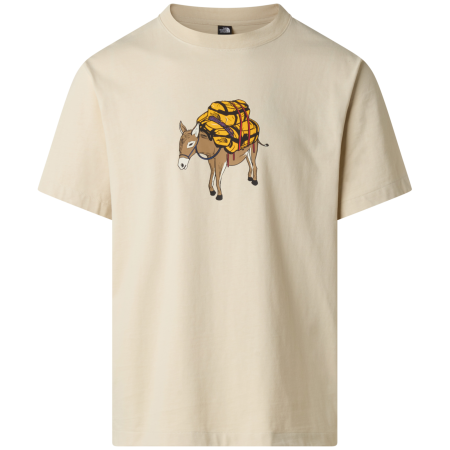 Pánske tričko The North Face M Donkey Taxi Relaxed Short Sleeve Tee-Graphic béžová Desert Stone