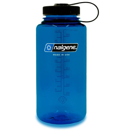 Fľaša Nalgene Wide Mouth Sustain 1l tmavomodrá Slate Blue