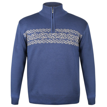 Pánsky sveter Kama 4069 svetlomodrá light blue
