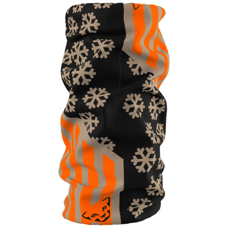 Nákrčník Dynafit Graphic Neck Gaiter čierna/oranžová 5491 - fallen rock/0910 FLAG