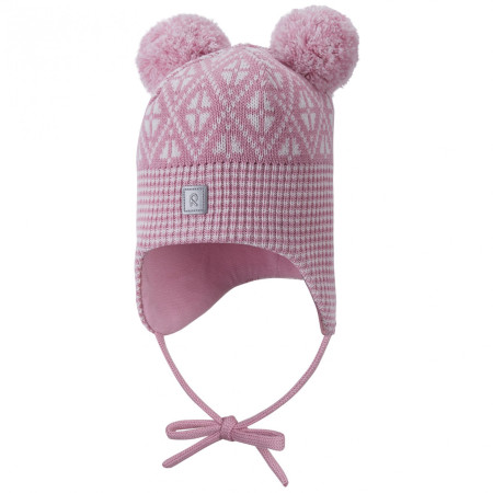 Detská čiapka Reima Kuuru ružová Grey Pink
