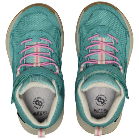 Detské topánky Keen Hightrail Mid Wp Children Brittany Blue