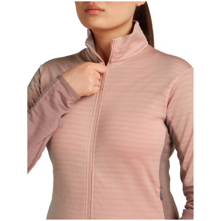 Dámska funkčná mikina Icebreaker Women Merino Blend 300 RealFleece™ Descender LS Zip