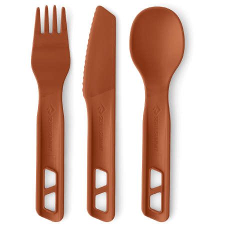 Príbor Sea to Summit Horizon Cutlery Set - 3 Piece červená Bombay