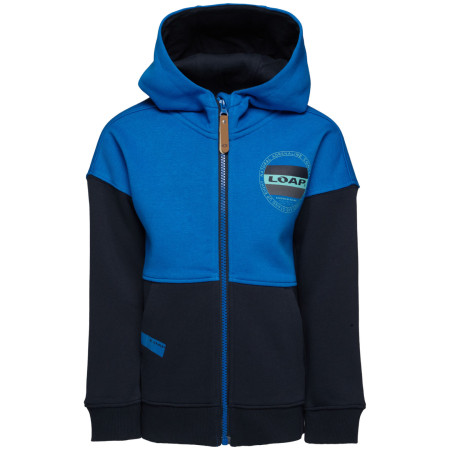 Detská mikina Loap Dizar modrá Blue