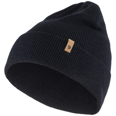 Zimná čiapka Fjällräven Classic Knit Hat tmavomodrá Dark Navy