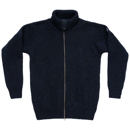 Sveter Devold Nansen Wool Cardigan tmavomodrá Navy