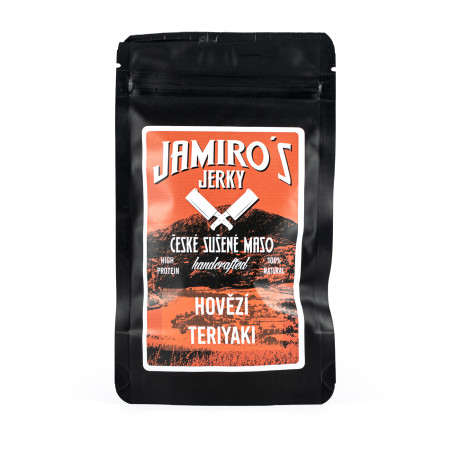 Sušené mäso Jamiro´s Jerky Hovädzie Teriyaki 25 g